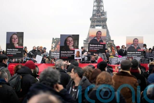 His arrest last October came as women and men took up the cause against obligatory headscarves following the death in custody of Mahsa Amini. Iran’s morality police had arrested her for wearing her headscarf too loosely.
