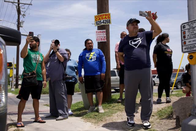 “I’ve had a couple of people come by the gate and tell the security guard that the reason this happened was because of us,” said Mr Maldonado, who said the centre had not received any threats before the crash.