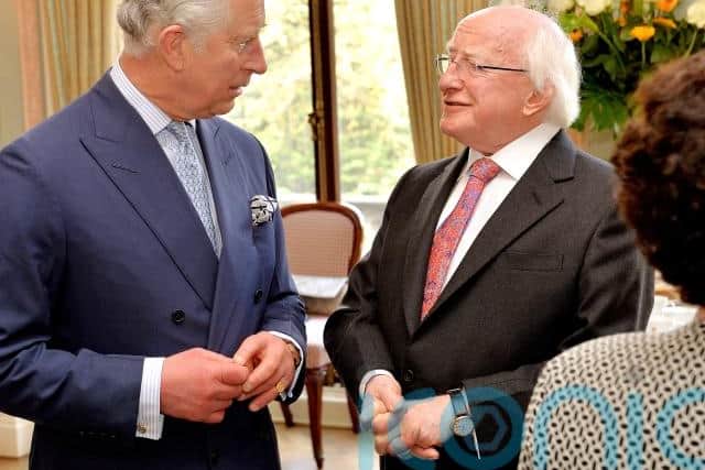 Mr and Mrs Higgins will then attend the coronation on Saturday at Westminster Abbey.
