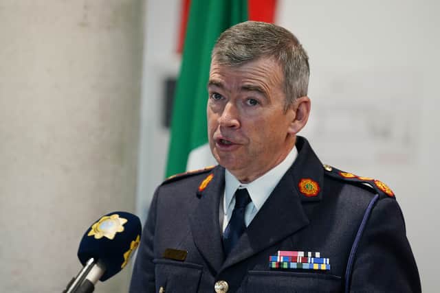 “So, you’re seeing a new class start in the Garda College now every 10 to 11 weeks and I believe you will, as a result of that, the trend will be upwards in terms of classes growing and in terms of Garda numbers growing.”