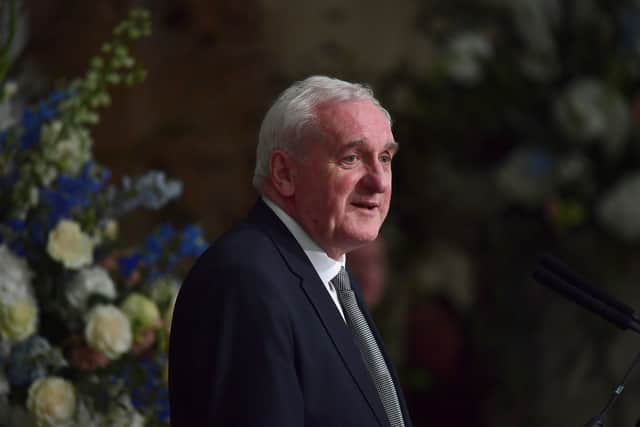 He reflected on the Belfast/Good Friday Agreement and said it only happened because leaders took risks and ventured from a place of comfort to create change.