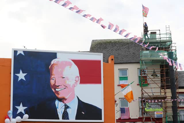 Mr Biden visited Mayo as vice-president in 2016 and some locals did not believe he would come back again so soon.