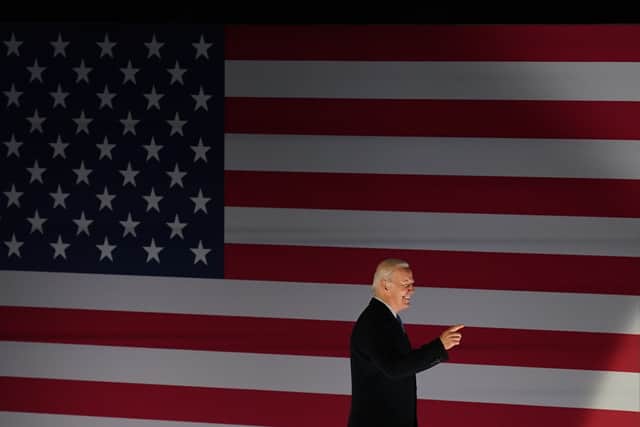 On his final public engagement of the visit, dubbed a homecoming for a President who is fiercely proud of his Irish ancestry, Mr Biden declared that the US and Ireland are “united by history, heritage and hope”.