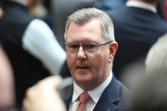 DUP leader Sir Jeffrey Donaldson responded later saying the “damaged foundations” of devolved government must have unionist as well as nationalist support for sustainable devolved government.
