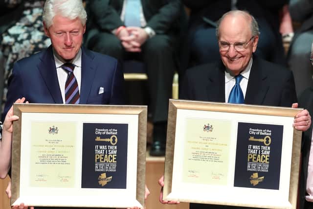 One of the measures under the Good Friday Agreement was the establishment of a devolved government based on a system of powersharing between nationalists and unionists.
