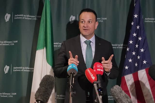 “There are a number of Irish tech companies that are affected by what’s happening here. We are monitoring that extremely closely,” he said.