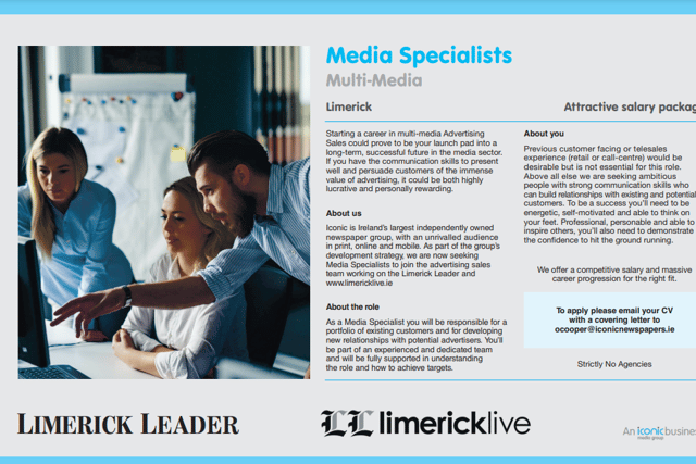 As a Media Sales Advisor you will be responsible for a portfolio of existing customers and for developing new relationships with potential advertisers. You’ll be part of an experienced and dedicated team and will be fully supported in understanding the role and how to achieve targets.