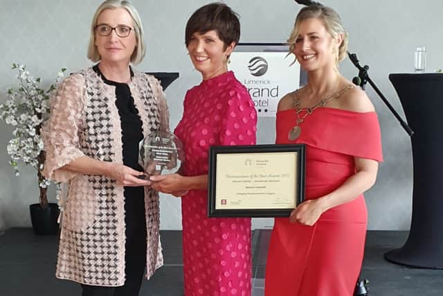 Last year Marese Coakley (owner/ optician) was delighted to win the award for Limerick Emerging Businesswoman of the Year (Network Ireland). Marese is quick to acknowledge that this wouldn’t have been possible without her amazing team of highly qualified and experienced women.