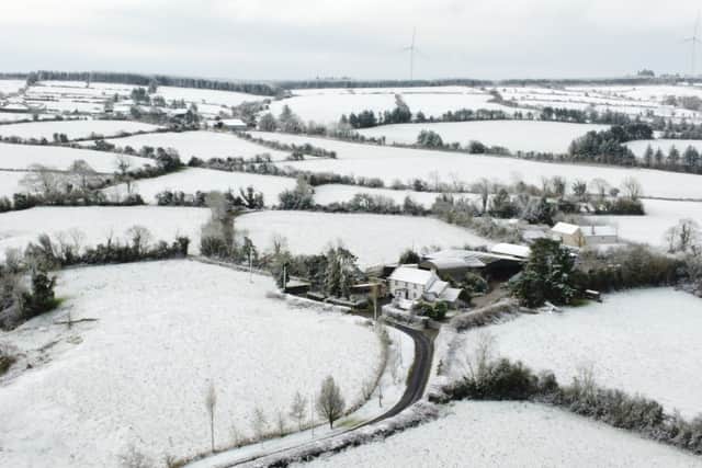 The warning was due to the risk of hazardous conditions during freezing temperatures including icy stretches on roads and paths.
