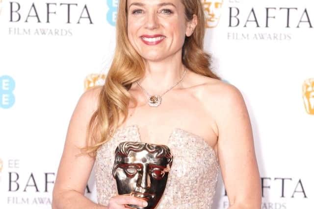 Speaking in the Bafta winners’ room, the Irish actress, 40, said: “Oh my God, the whole thing was just this blackout weird moment.
