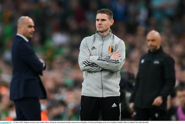 Barry, who departed his role to join the Belgum set-up last February, had been linked with a return to his FAI position but sources have suggested that the Chelsea coach could work alongside ex-Belgium boss Roberto Martinez again - this time in the Portuguese international set-up.