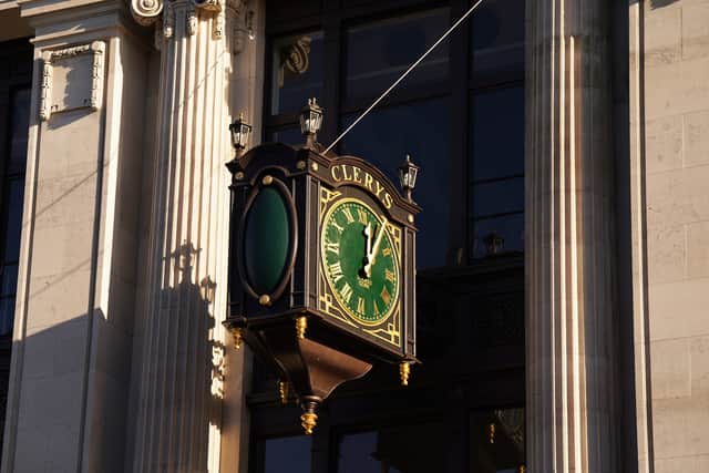 “We updated the mechanisms and things in it, re-gold leafed the hands and the (roman) numbers and given the whole thing a serious face lift, so now it should be good for another 30 years, hopefully.”