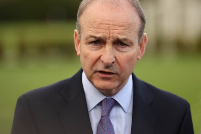 “It deplores these protests which are intimidating vulnerable International Protection applicants, many of whom are children who have fled war and persecution and are causing fear and distress for centre staff and management.