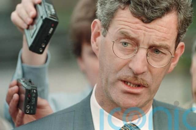 “The Tanaiste pointed out that Clinton had been helpful both in terms of the restricted nature of the visa waiver given to Adams and in terms of his clear support for both governments and for the Declaration.”