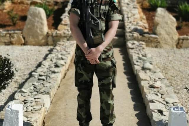 Private Rooney’s body will arrive at Casement Aerodrome, Baldonnel, before being reunited with his family.