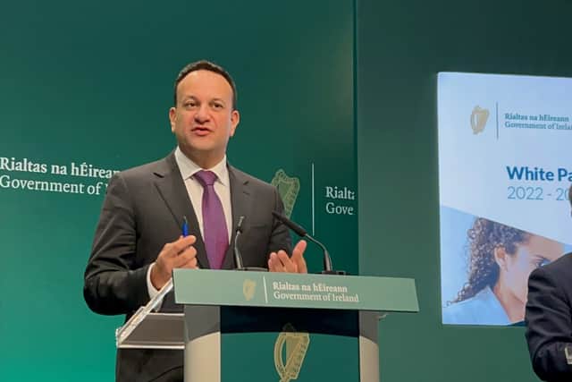 His remarks were made as he launched the Government’s White Paper on Enterprise, outlining Ireland’s ambition for a green and digital economy up to 2030.