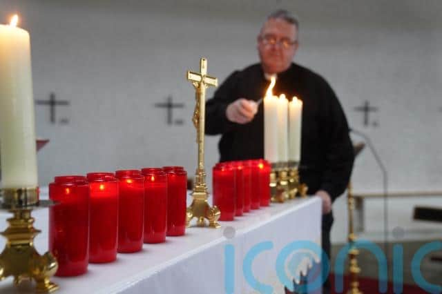 Speaking on Monday morning, a Creeslough priest said the heart of the village has been broken by a “tsunami of grief”.