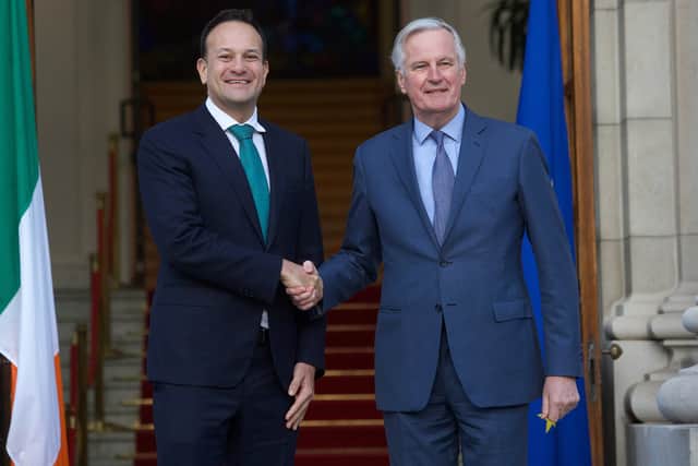 He said: “The European Union must not and will not back down, and the protocol of Ireland and Northern Ireland must and has to be respected by the British government. This is international law.”