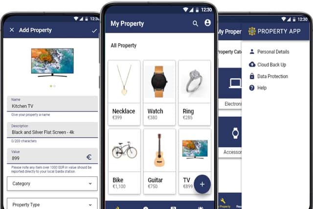 Once downloaded, you can safely record your personal information in the app and then begin to record your property. Any information entered into the app is then either stored locally on the device, or backed up to your cloud account – whichever is your preference – thus leaving you in charge of your own data at all times.