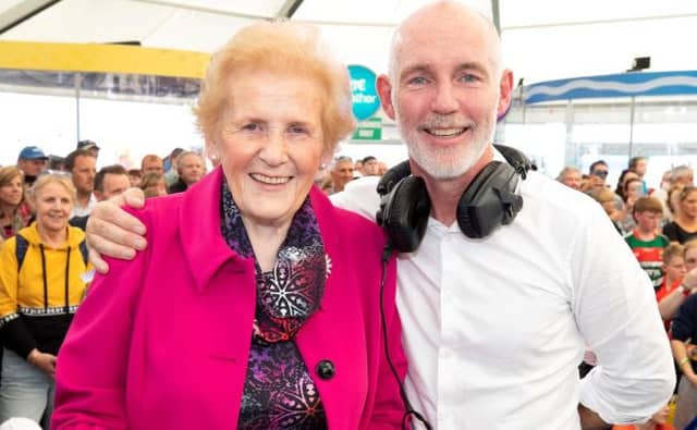 Anna May McHugh and Ray D'Arcy