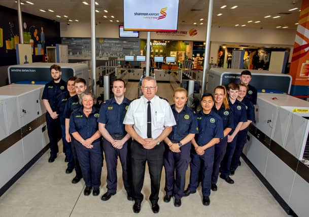 Pictured are some of Shannon Airport's latest recruits