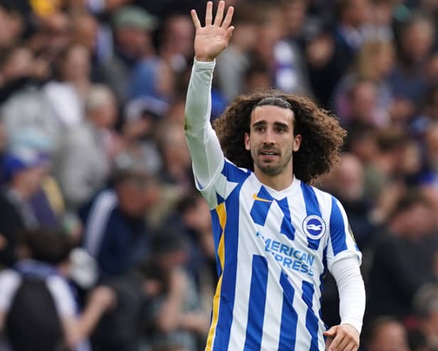 Marc Cucurella will be available for Chelsea’s Premier League opener at Everton after the Blues completed his £60million signing from Brighton.