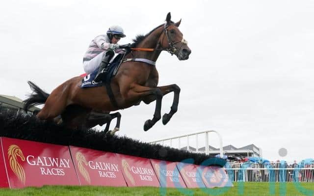 “It’s one of the highlights of the year for Flat trainers at Galway, the big Colm Quinn Handicap. It’s unbelievable to get it among all the real trainers, I’m only a minnow.”