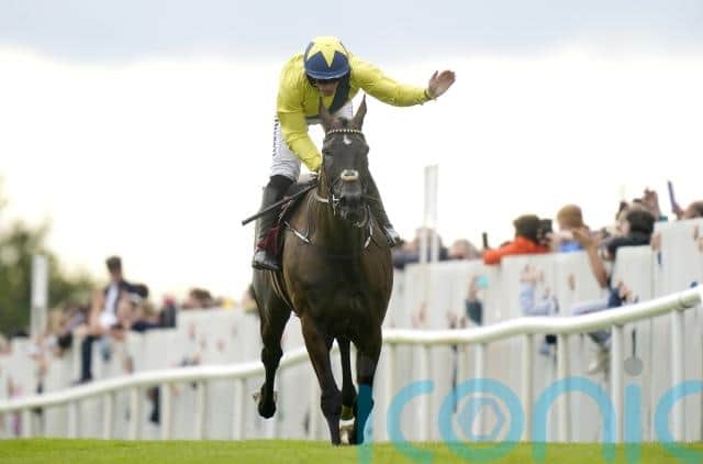 “He’s in the mile handicap on the Flat on Thursday and we’ll see how he is.”