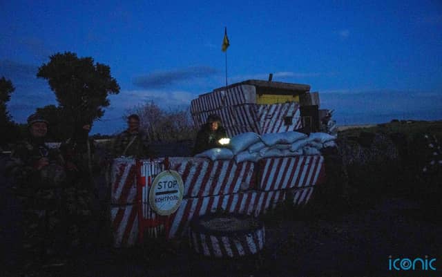 Three people were killed when 13 Russian missiles struck an airfield and a railway facility in Ukraine’s central Kirovohradska region