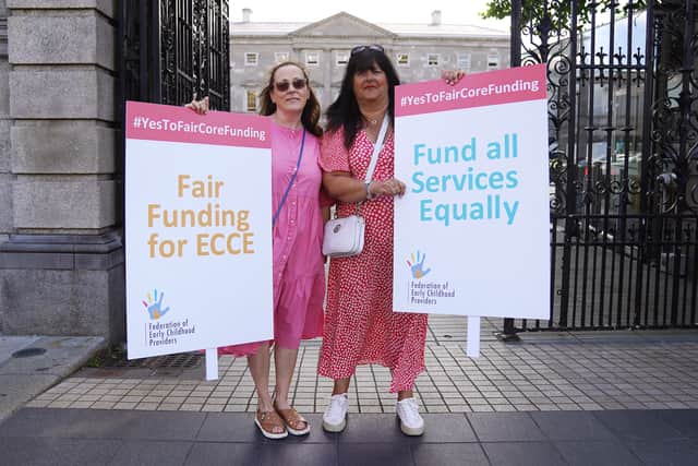 “I don’t think there’s any other profession in the country that has such a low salary. I think personally it’s because women dominate the sector, no other industry would accept those terrible salaries that are supposed to be given to staff.”