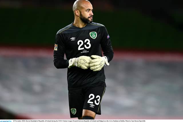 Burke and goalkeeper Randolph, 34, who plays for West Ham and the Republic of Ireland, revealed they were expecting a child in February when they shared a video to Instagram which showed the pair on a country walk with their two dogs.