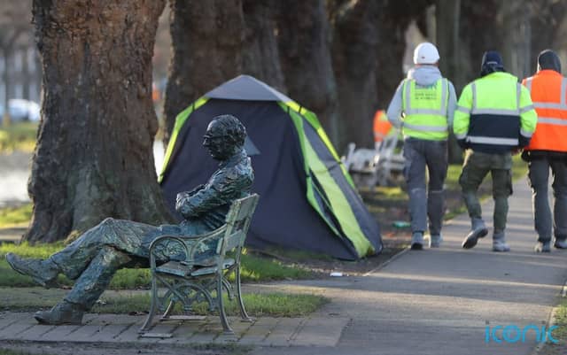 There were 1,366 families recorded as homeless in May