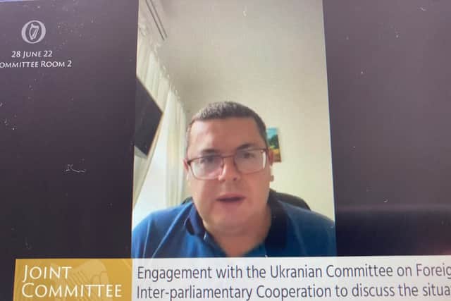 “Our top priority to survive is we need heavy weapons,” the chair of the Ukrainian Committee on Foreign Affairs and Inter-parliamentary cooperation said.