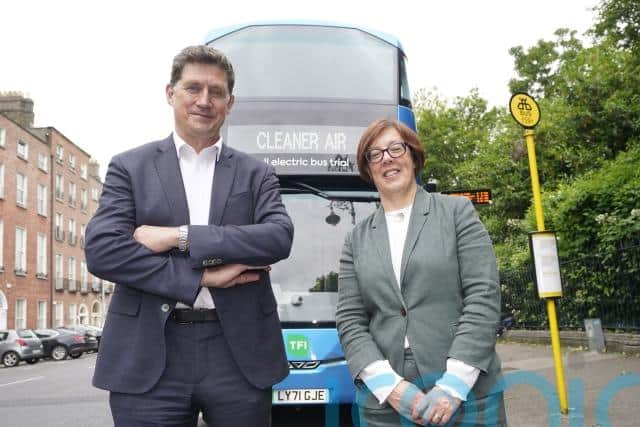 Minister for Transport Eamon Ryan said they will be the first double-decker electric buses in the Republic.