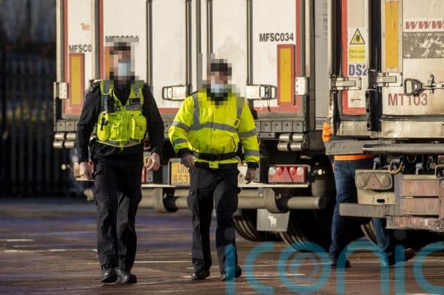 The official said there was evidence criminals were trying to use the Irish Sea crossing to get prohibited products into the EU single market.