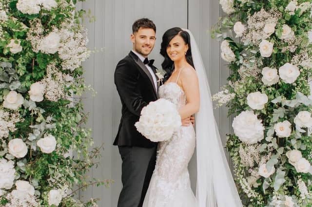 Lisa McHugh married her partner Nathan Khan in Donegal