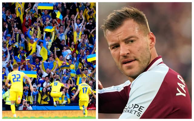 PIC: Ukraine's Andriy Yarmolenko.