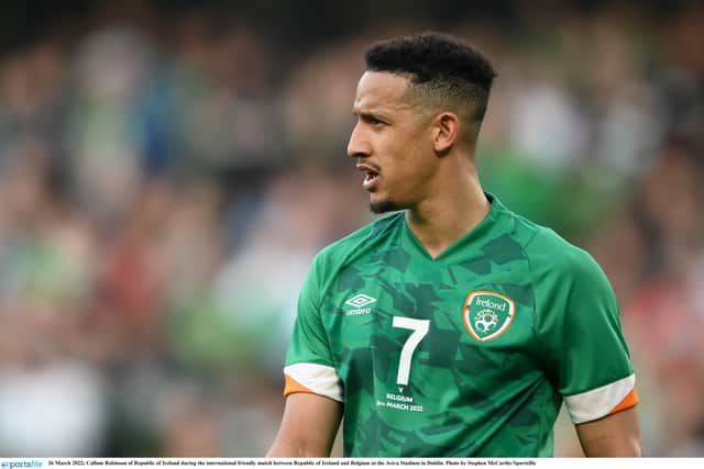 Robinson, who has been one of Stephen Kenny's most impressive players in recent international fixtures, admitted that it was his "best season" for Ireland but feels he "could have done better at club level" with West Brom in the Championship.