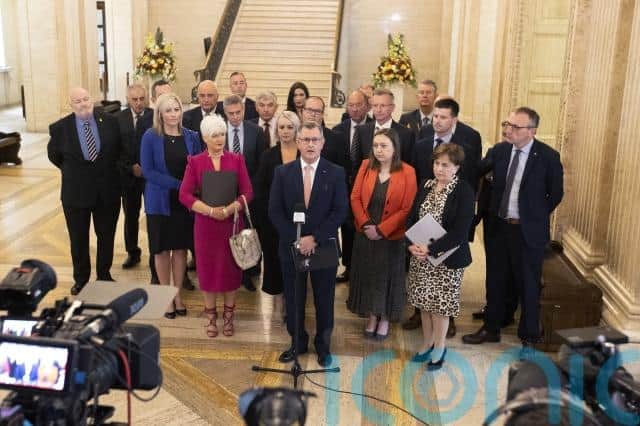 Party vice president Michelle O’Neill, who will be in line to become Northern Ireland’s first minister if the DUP does agree to go back into government, also addressed the ard chomhairle on Saturday.