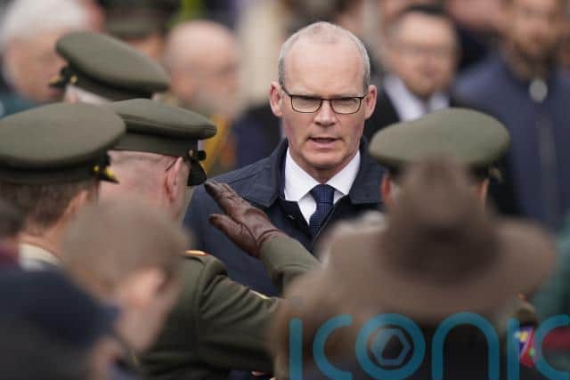 The Irish flag was lowered to half-mast during the ceremony and Private Vincent Murray, of the 27th Infantry Battalion, played a lament outside the GPO.