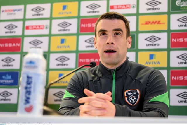 "Growing up, for me, I would have been looking at Roy Keane. He would've carried Ireland in big matches - the Holland game was a memorable one. Roy Keane's performance in that game was unbelievable. Obviously there are players before me as well like John Giles and Liam Brady."