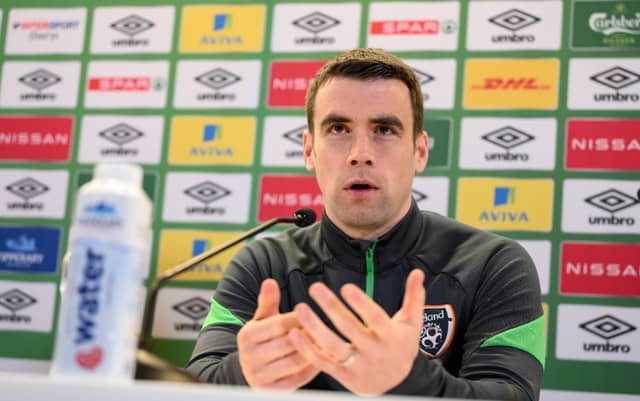 'I've been lucky to play with some great players for Ireland' - Seamus Coleman praises former Irish stars. PIC: Sportsfile
