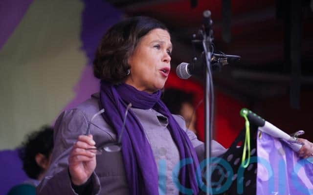 The rally was organised by the National Women’s Council (NWC) of Ireland ahead of International Women’s Day on Tuesday (March 2). 