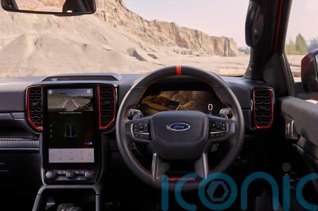 An electronically controlled active exhaust system manages the noise, with four modes from quiet to loud, depending on the circumstance.