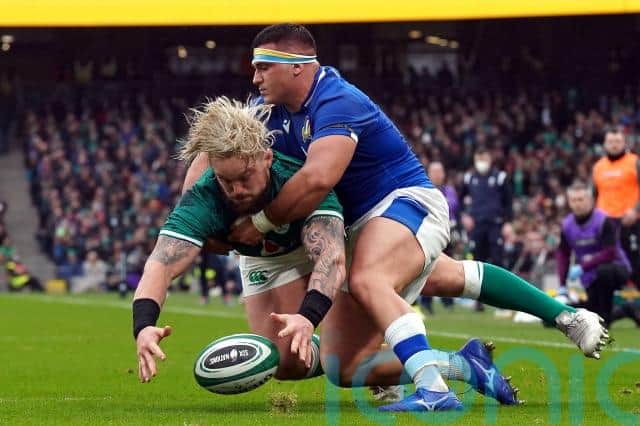 A brace apiece for debutant Michael Lowry and James Lowe, plus further scores from Joey Carbery, Jamison Gibson-Park, Peter O’Mahony, Ryan Baird and Kieran Treadwell did the damage against the Azzurri.