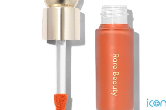 Rare Beauty is all about dewy, glowy skin. American fans have been raving about the Soft Pinch Liquid Blush, which comes in eight shades. Gomez says her fave is coral-toned Joy.