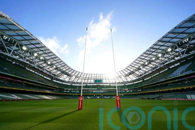 Fans have been unable to attend a championship match at the Aviva Stadium due to coronavirus restrictions since a win over the Welsh in round two of the 2020 tournament.