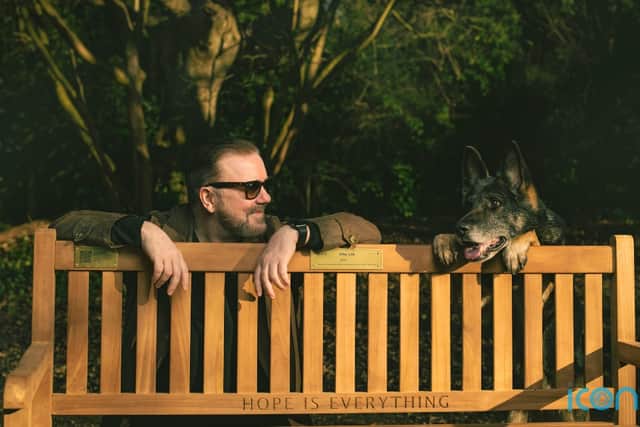 After Life’s third and final series was released on Friday, starring Gervais as local journalist Tony, a man plunged into intense grief following the death of his wife, while also trying to become a better friend to those around him in his home town of Tambury.