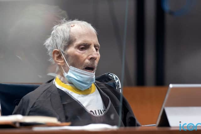 Durst was convicted in September of shooting Susan Berman at point-blank range in 2000 at her Los Angeles home. He was sentenced to life October 14.