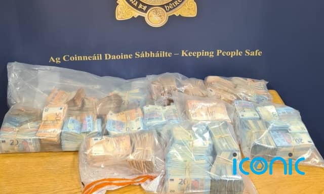 Man arrested after Gardai seize almost €500,000 in cash from truck at Dublin Port